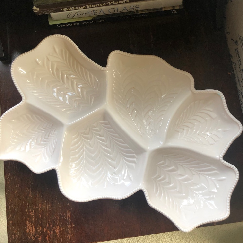 Jeanette Pink Milk Glass Tray